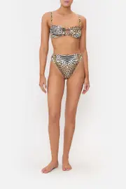 BANDEAU WITH RING FRONT FOR THE LOVE OF LEO