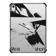 iPad 10.9-inch (10th gen) iPad Impact Case Life is Short by Designbysalome
