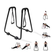 One-Piece Parallel Bars - Dip Station & Chin-up Bar & Pull-up Bar & Push up Bar