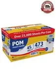 POM Bath Tissue Septic Safe 2-Ply White 473 Sheets/ Roll 45-Rolls Free Shipping!