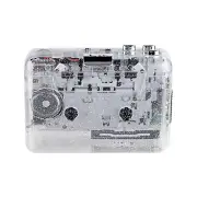 Portable USB Cassette Player Transparent Cassette Tape Player USB Cassette P1S3