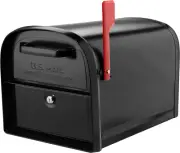 6300B-10 Oasis 360 Locking Parcel Mailbox, Extra Large, Black