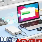 Hard Drive Disk Enclosure 5Gbps 20TB Hard Drive Cases for 3.5inch SAS/SATA HDD
