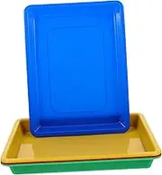 jojofuny 4pcs Sorting Trays for Multi Functional and Stationery Organizing Trays Easy to Clean and Portable for Preschool and Home Storage