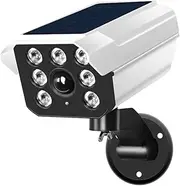 JYDirect Solar Motion Sensor Light Outdoor - 2400Lumens LED Spotlight 8-Watt IP66 Waterproof, Wireless Solar Flood Security Light for Porch Garden Patio Driveway Pathway
