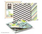 Creative Memories Fluffy & Fido Stack Pack 6x6 32 Sheets Double Paper 4 Die Cut
