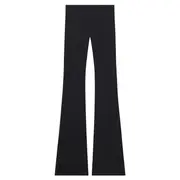 [courreges] Ellipse Zip Crepe Jersey Bootcut Pants