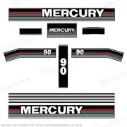 Fits Mercury 1991 90HP Outboard Decals