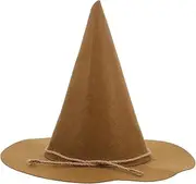 Scarecrow Hat for Halloween Costume Lightweight Pointed Cosplay Hat Unique Holiday Decoration Prop for Parties Performances