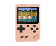 500 Games Retro Handheld Game Console 8-Bit 3.0 Inch Color LCD Kids Portable Mini Video Game Player -Pink