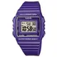 【CASIO】亮眼大螢幕數位錶-紫(W-215H-6A)正版宏崑公司貨