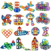 Magnets Toys For Kids Big Size Plus Magnetic Blocks For Children Designer Constructor Set Toys For Boys Building Blocks
