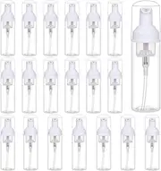 ROMROC 24 PCS Foam Pump Bottle Dispenser Refillable 2oz/60ml Empty Travel Size Foam Bottle for Lash Shampoo Hand Soap Shampoo Lash Cleanser Packaging Liquid Cleaning