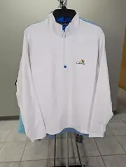 NWT MEN'S RALPH LAUREN RLX PULLOVER, SIZE: L, COLOR: WHITE (M16)