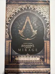Assassin’s Creed Mirage Collector’s Case *NO GAME* Special Edition Statue New!