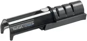 [Tefal] K26505 Ice Force Knife Sharpener, 3 Step Grinding Process, Resharpening + Repairing, Good for Stainless Steel Knives, Space Saving Storage, Japanese Ceramic Grinding Disc, Black