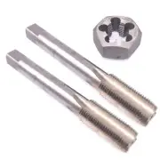 HSS M14 x 1.25mm Taper & Plug Tap & M14x1.25mm Hexagon Die Metric Right Hand Set