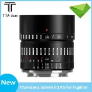 TTartisans 50mm F0.95 APS-C Manual Focus Lens Fujifilm Fuji X H1 XPro3 XT30 E4