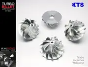 Billet Compressor Wheel MFS1666C K16 (54.64-71.00) 7+7 Blades