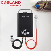 GASLAND Portable LPG Gas Hot Water Heater Caravan Camping Shower