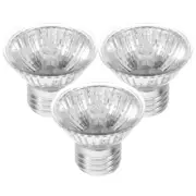 3 Pcs Pet Insulation Light Bulb Lizard Heat Lamp for Turtle Tank