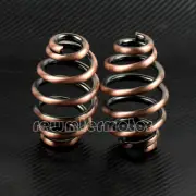 3'' Solo Seat Springs Mounting Fit For Harley Chopper Bobber Cafe Racer Copper