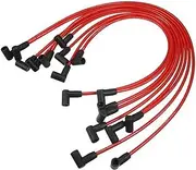 Car Spark Plug Coil Wires Ignition Coil Harness Cable 8mm, for Chevrolet SBC BBC Engines Pack of 9 Engine Ignition Wire
