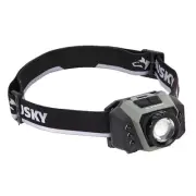 USB Rechargeable Headlight Husky 600-Lumen Headlamp Flashlight Head Lamp Light