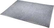 Petlinks Purr-fect Paws Litter Mat, X-Large, Grey