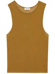 [Saint Laurent] Saint Laurent-Top Marrone-Donna S