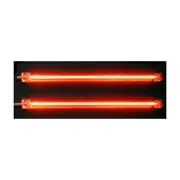Logisys 15inch Dual Cold Cathode Fluorescent (CCFL) Lamp (Red) Computer Lights
