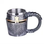 Knight Helmet Mug Coffee Cup New