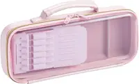 在飛比找誠品線上優惠-Raymay透明蓋筆盒/ 淺粉紅色
