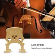 high quality 2 pcs Cello bridge 4/4 Full Size Cello Part maple Standard bridge