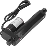 100mm Stroke 1000N Electric Actuator Aluminum Alloy Linear Electric Actuator with Limit Switch 12VDC for Smart Home (Actuator with Controller Remote Control)