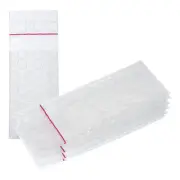 Bubble Pouch Wrap Bags Cushioning Bags 3.94 + 1.18 x 1.97" (Pack of 100, Clear)