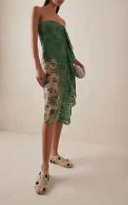 [Christopher Esber] Embla Beaded-Mesh Flats