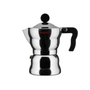 Alessi Moka AAM33/3 Caffettiera Espresso di Design in Fusione di Alluminio 3 ...