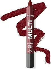 wet n wild Color Icon Cream Eyeshadow Multi-Stick, Moisturizing, Nourishing Velvety Cream-to-Powder Buildable & Blendable Formula, Cruelty-Free & Vegan - Burgundy Burning Bridge