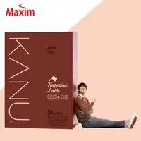 在飛比找森森購物網優惠-【Maxim】 KANU 提拉米蘇拿鐵咖啡(17.3gx24