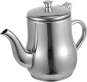 Oil Dispenser 24oz Oil Can Oil Strainer Pot Practical Oil Container Kitchen Storage Bottle Oil Strainer