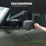 Honeycomb Style Carbon Car Rearview Mirror Cover For Land Rover Defender 2020-24 (for: Land Rover)