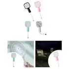 Electric Fly Swatter Folding Bug Zapper Racket for Traveling Indoor Backyard