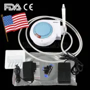 Portable Dental Ultrasonic Piezo Scaler 5 Tips Fit Woodpecker Cavitron EMS