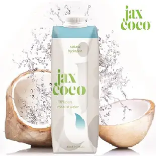 【Jax Coco】100%原汁椰子水330mlx12入/箱(新鮮直送)