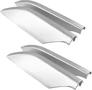 4PCS Roof Rack- Rail End Cover- Replace Shells- Compatible for Lexus GX470 2003-2009 Plastic Silver Exterior Parts Roof Rack Rail End Cover