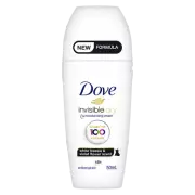 Dove Womens Anti-Perspirant Deodorant Rollon Invisible Dry 50mL White Freesia
