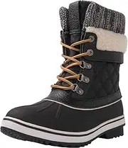 Globalwin Women's Waterproof Winter Snow Boots
