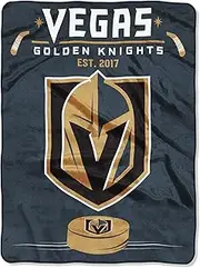 Officially Licensed NHL Inspired Plush Raschel Throw Blanket