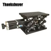 Electric Lifting Platform Z-axis Lab Jack Sliding Rail Travel for Laboratory